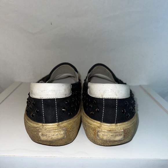 Saint Laurent by Hedi Slimane Sneakers RARE Studded Skate Size 10.5/43.5 80% OFF - Picture 5 of 12